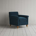 image of Idler Armchair in Intelligent Velvet Aegean