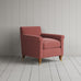 image of Idler Armchair in Intelligent Velvet Damson