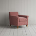 image of Idler Armchair in Intelligent Velvet Rose