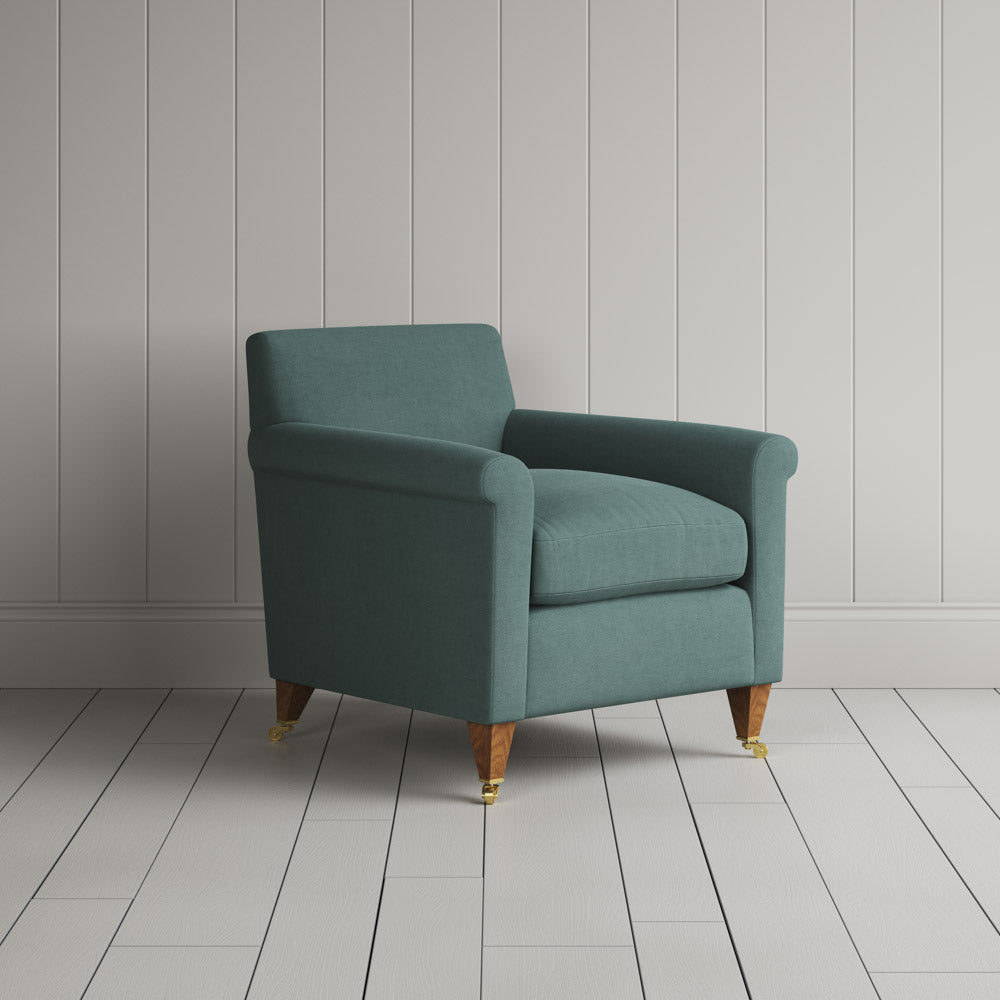  Idler Armchair in Laidback Linen Mineral 