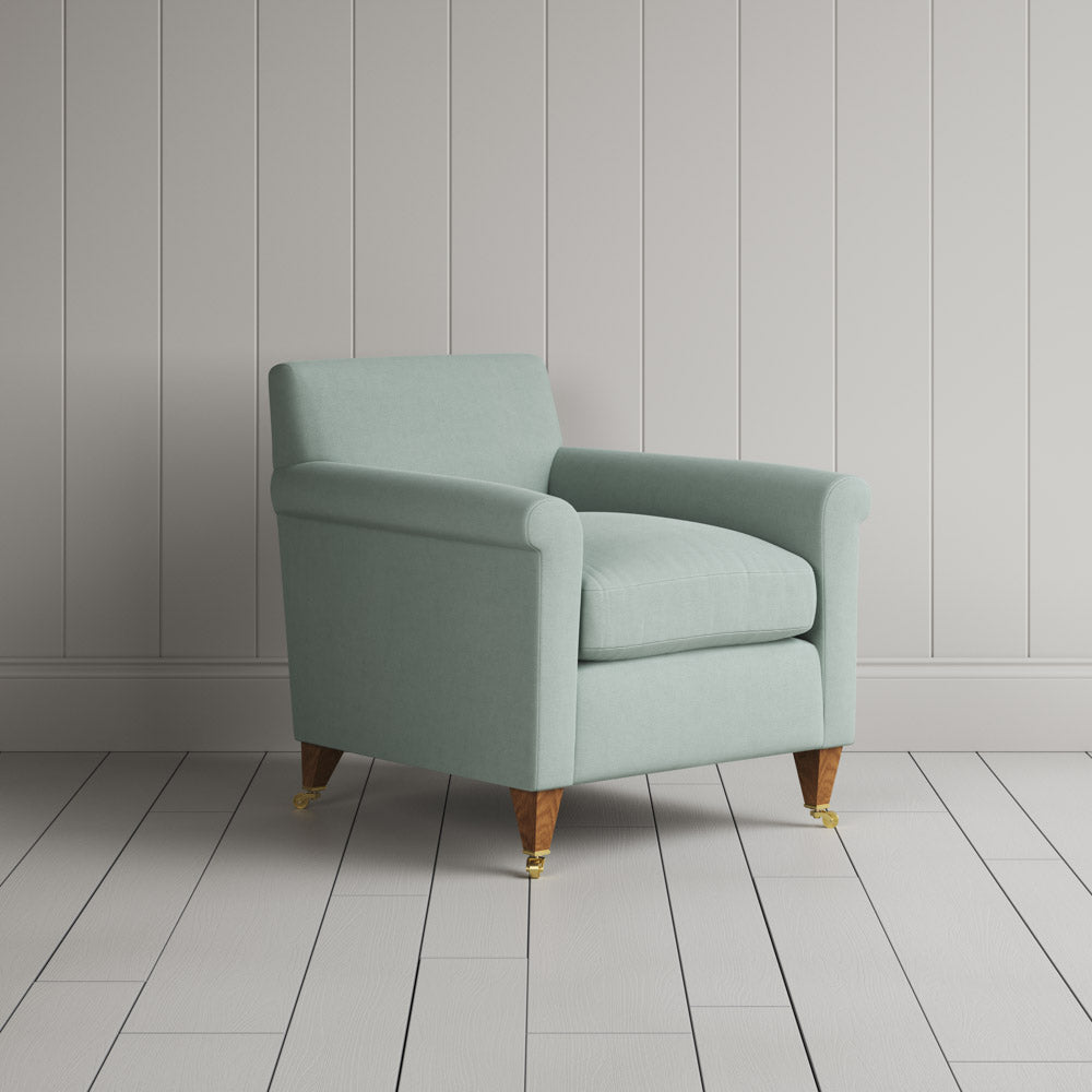  Idler Armchair in Laidback Linen Sky 