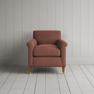 Idler Armchair in Laidback Linen Sweet Briar