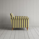 Idler Armchair in Regatta Cotton, Custard side profile