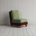 image of Perch Slipper Armchair in Classic Corduroy Cherry Frame and Colonnade Seat