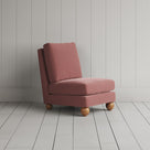 Perch Slipper Armchair in Intelligent Velvet Rose
