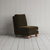 image of Perch Slipper Armchair in Intelligent Velvet Seaweed