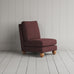 image of Perch Slipper Armchair in Laidback Linen Damson