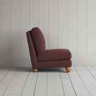 Perch Slipper Armchair in Maroon Color