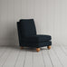 image of Perch Slipper Armchair in Laidback Linen Midnight