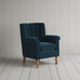 image of Time Out Armchair in Intelligent Velvet Aegean