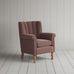 image of Time Out Armchair in Intelligent Velvet Dusky Pink