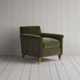 Idler Armchair in Classic Corduroy Caper - NiX By Nicola Harding & Co.