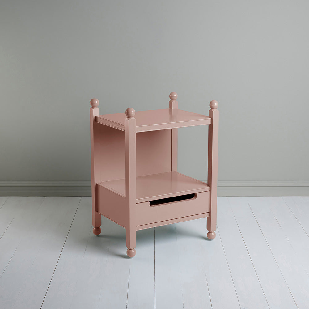  Slumber Bedside Table, Blush Pink - Nicola Harding & Co. 