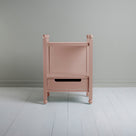 Slumber Bedside Table, Blush Pink, Front View - NiX By Nicola Harding & Co.