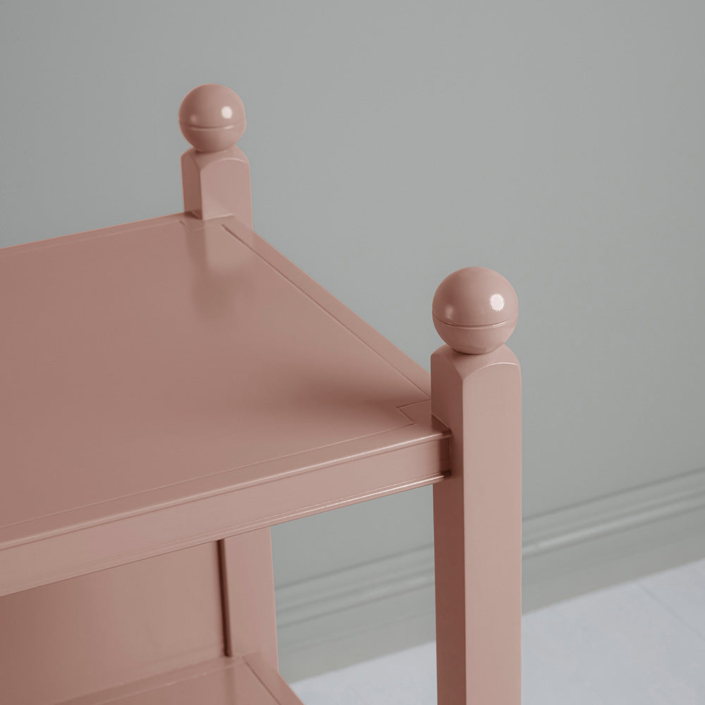 Design Closeup, Slumber Bedside Table, Blush Pink - NiX