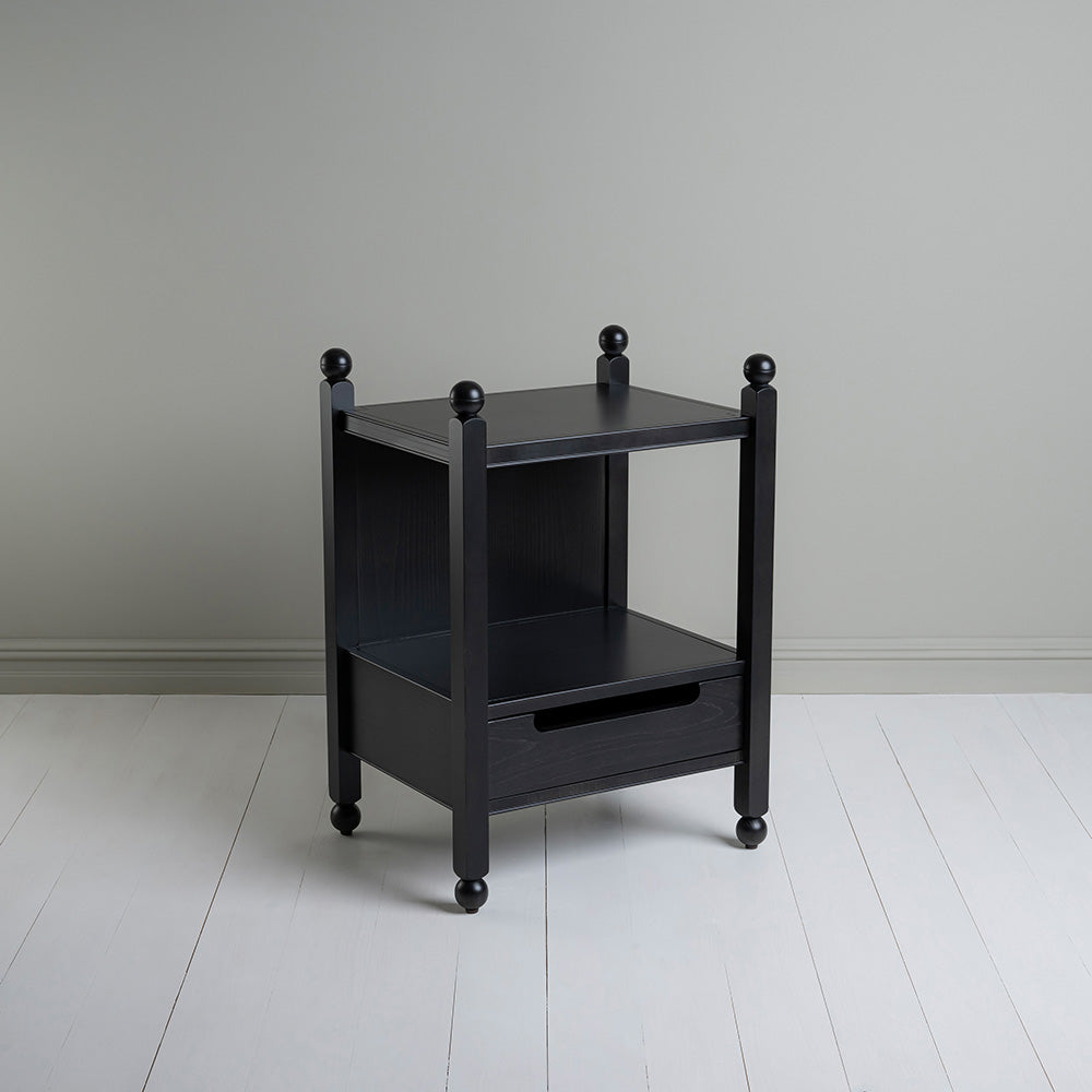  Slumber Black Bedside Table - By NiX Studio  
