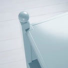 Top View of Pale Blue, Slumber Bedside Table - By NiX Studio