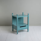Slumber Bedside Table, Turquoise Blue - By NiX
