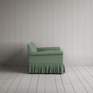 Side view showing the relaxed frame of the Curtain Call NiX interiors sofa.