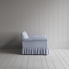 Side view showing the relaxed frame of the Curtain Call NiX interiors sofa.
