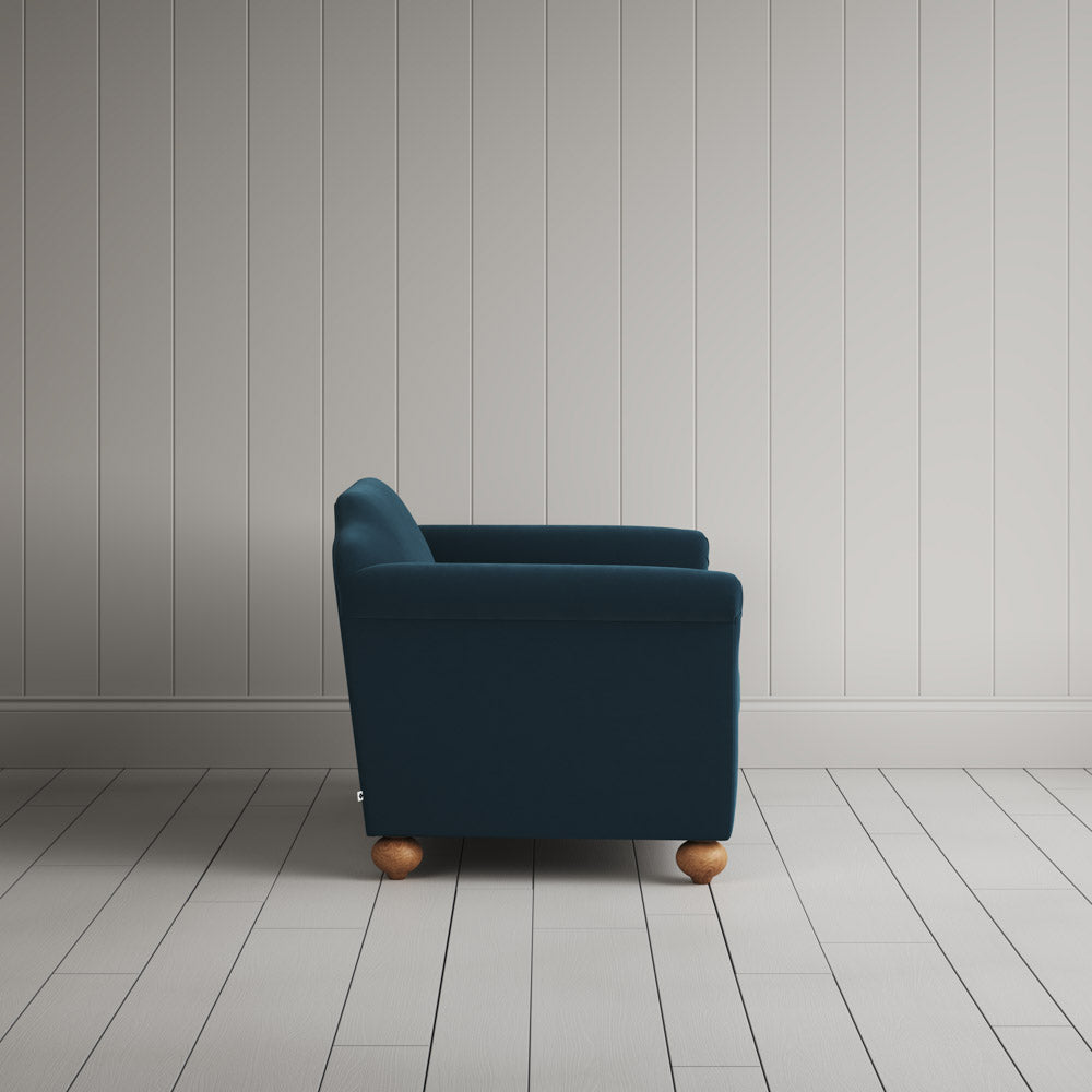  Dolittle BIG LOVE Seat in Intelligent Velvet Aegean 