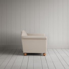 Dolittle Big Love Seat laidback linen dove, side view by NiX.
