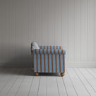 Dolittle Big Love Seat blue regatta cotton, side view by NiX.