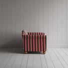 Dolittle Big Love Seat flame regatta cotton, side view by NiX.