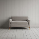 Front view of the Idler BIG LOVE seat in Moonstone Intelligent Velvet by Nix.