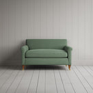 Front view of the Idler BIG LOVE seat in Moss Laidback Linen by Nix.