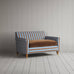 image of Idler BIG LOVE Seat in Regatta Blue Frame and Classic Corduroy Tobacco Seat