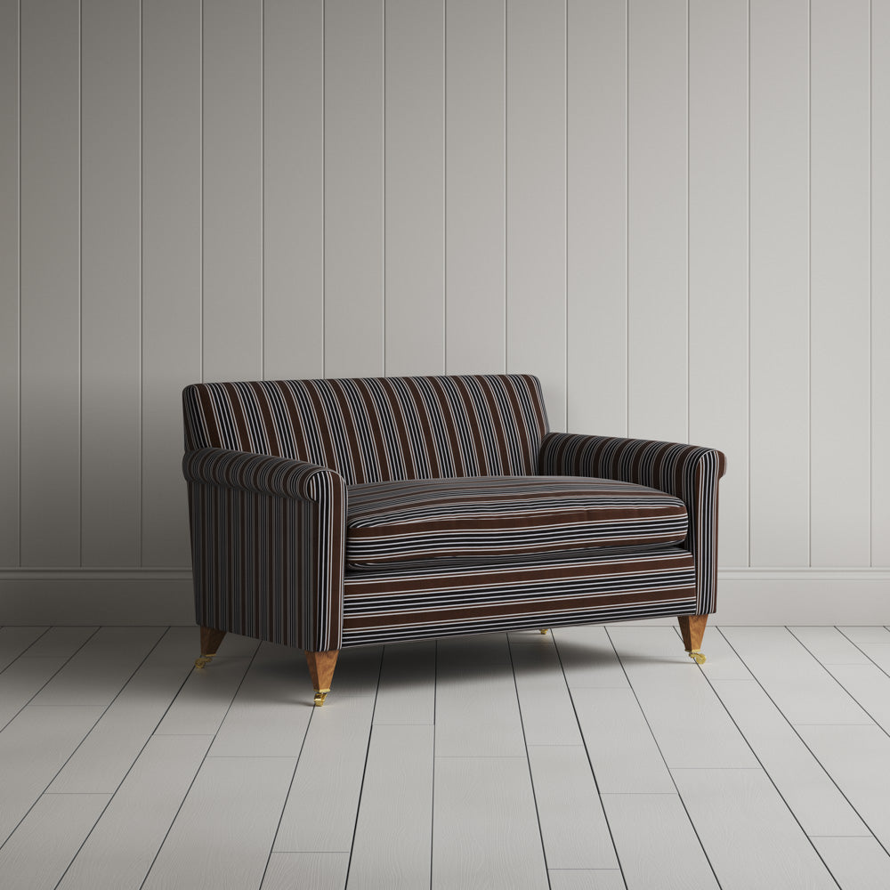 Angled view of the Charcoal Regatta cotton BIG LOVE seat by Nix.