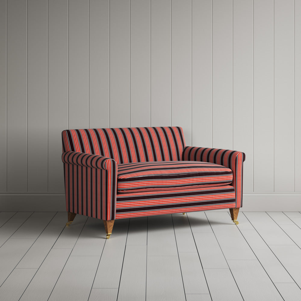 Angled view of the Flame Regatta cotton BIG LOVE seat by Nix.