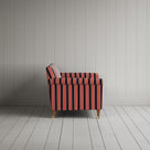 Side profile of the Idler seat in Flame Regatta cotton by Nix.