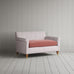 image of Idler BIG LOVE Seat in Ticking Berry Frame and Intelligent Velvet Damson Seat