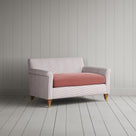 Angled view of the Ticking Berry Idler love seat by NiX