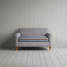Idler BIG LOVE Seat in Ticking Blue Brown Frame and Regatta Blue Seat
