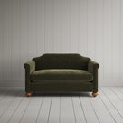 Front View of Dolittle Big Love Seat in Classic Corduroy Caper