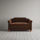 Front View of Big Love Seat in Classic Corduroy Tobacco
