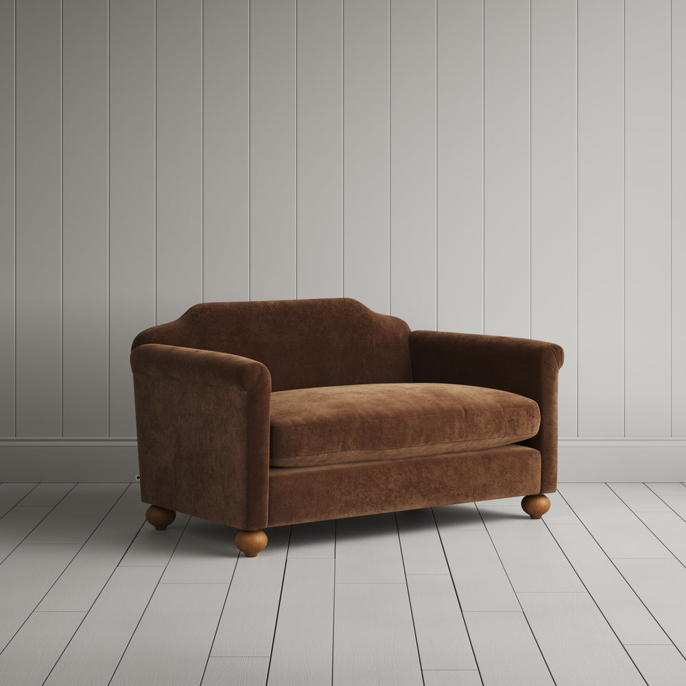  Dolittle Big Love Seat in Classic Corduroy Tobacco 