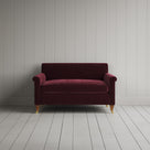 Front View of Idler Big Love Seat in Classic Corduroy Cherry