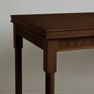 Scribble Desk, Smoky Stained Oak, Design Closeup - NiX