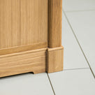 Shipshape Chest of Drawers, Natural Oak Bottom Foot Finishing and Design - By NiX