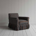 image of Curtain Call Armchair in Regatta Cotton, Charcoal