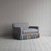 image of Curtain Call Love Seat in Regatta Cotton, Blue