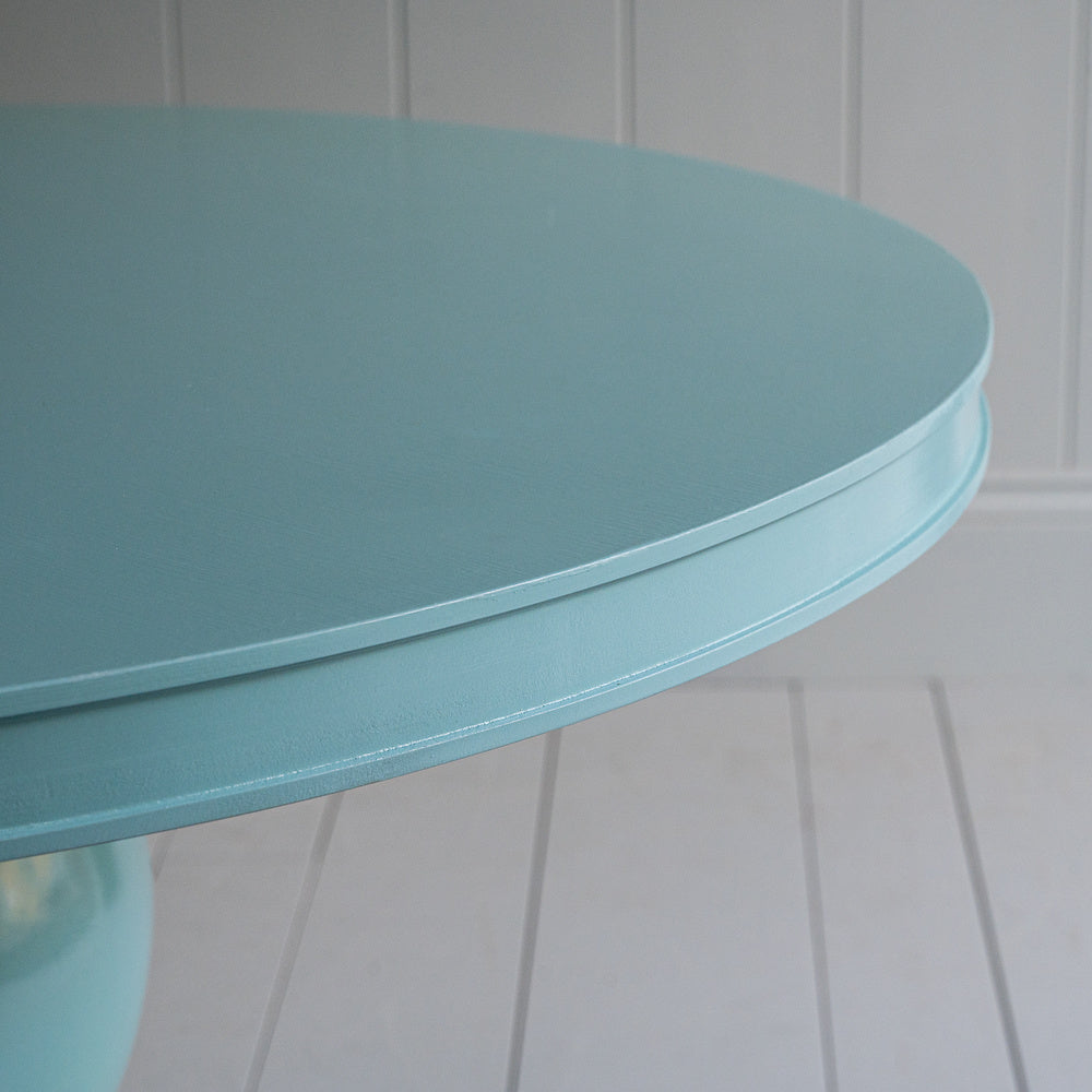  Round Raconteur Dining Table in Blue Color 