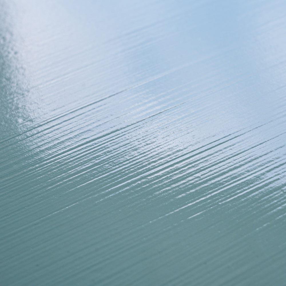 Blue Raconteur Dining Table Texture Closeup