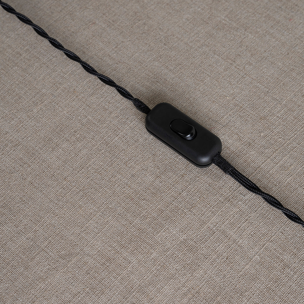 ON/OFF Switch Used for NiX Lamps With Twisted Fiber Cable - Nicola Harding 