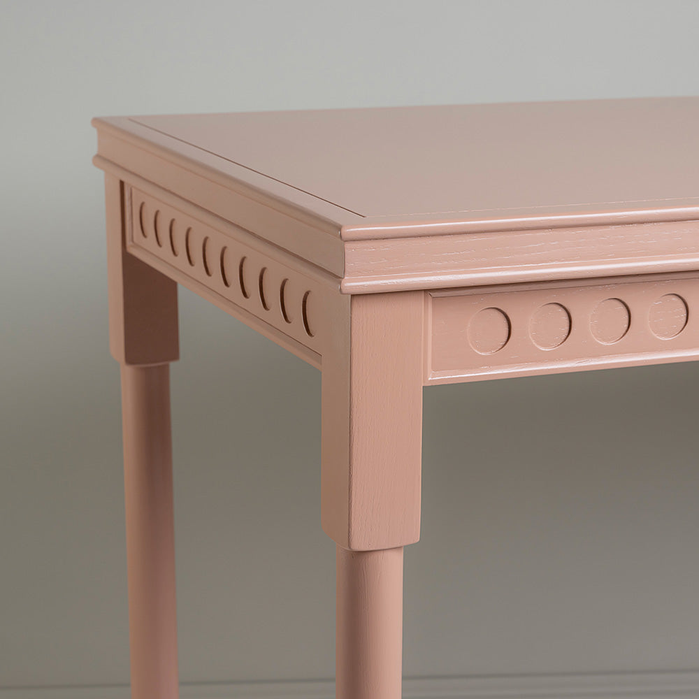Edge Design Closeup of Scribble Pink Desk - By NiX