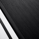 Scribble Desk, Coal Black